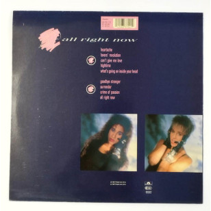 Pepsi & Shirlie ‎- All Right Now 1987 Hong Kong Vinyl LP  ***READY TO SHIP from Hong Kong***